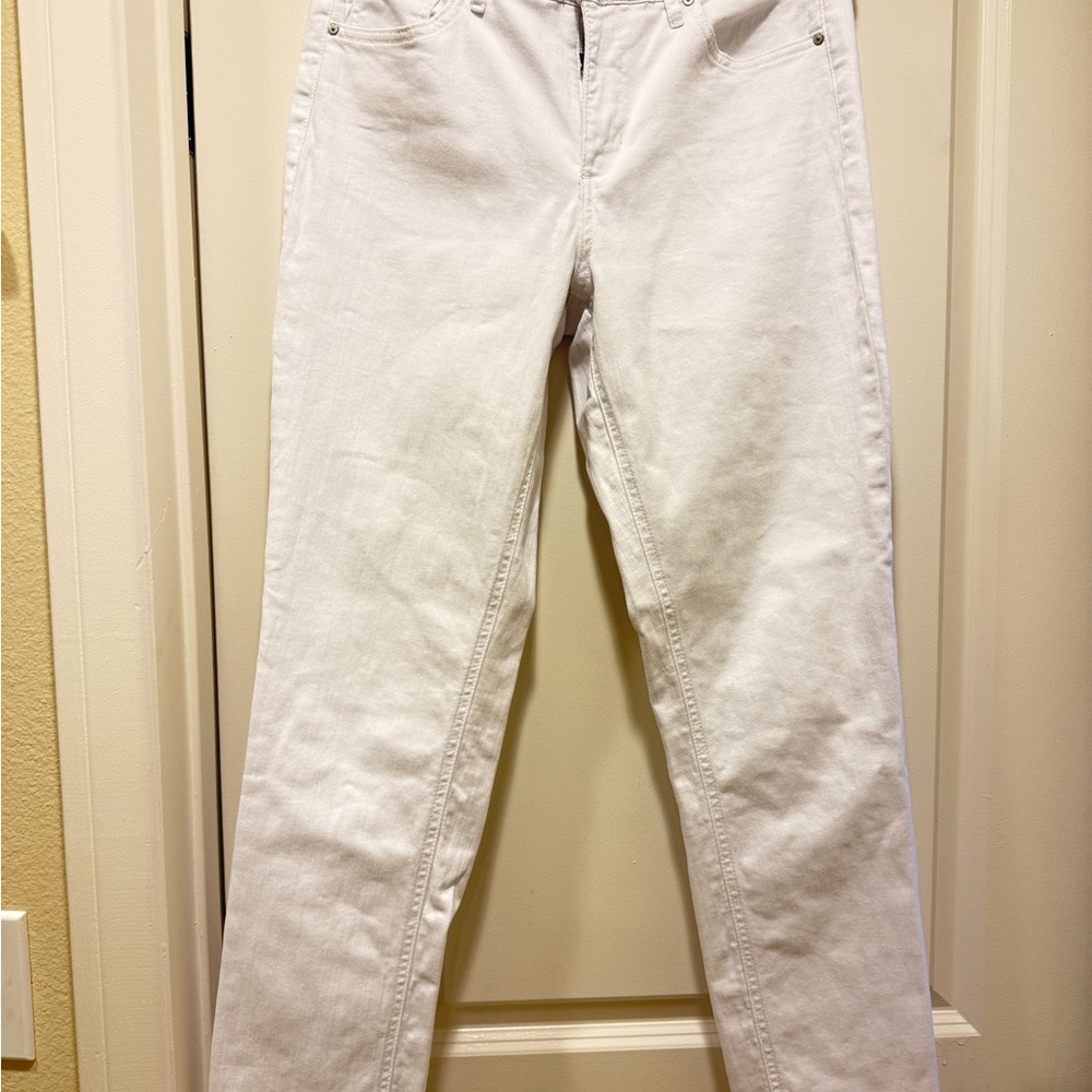 Vintage America Crisp White Jeans